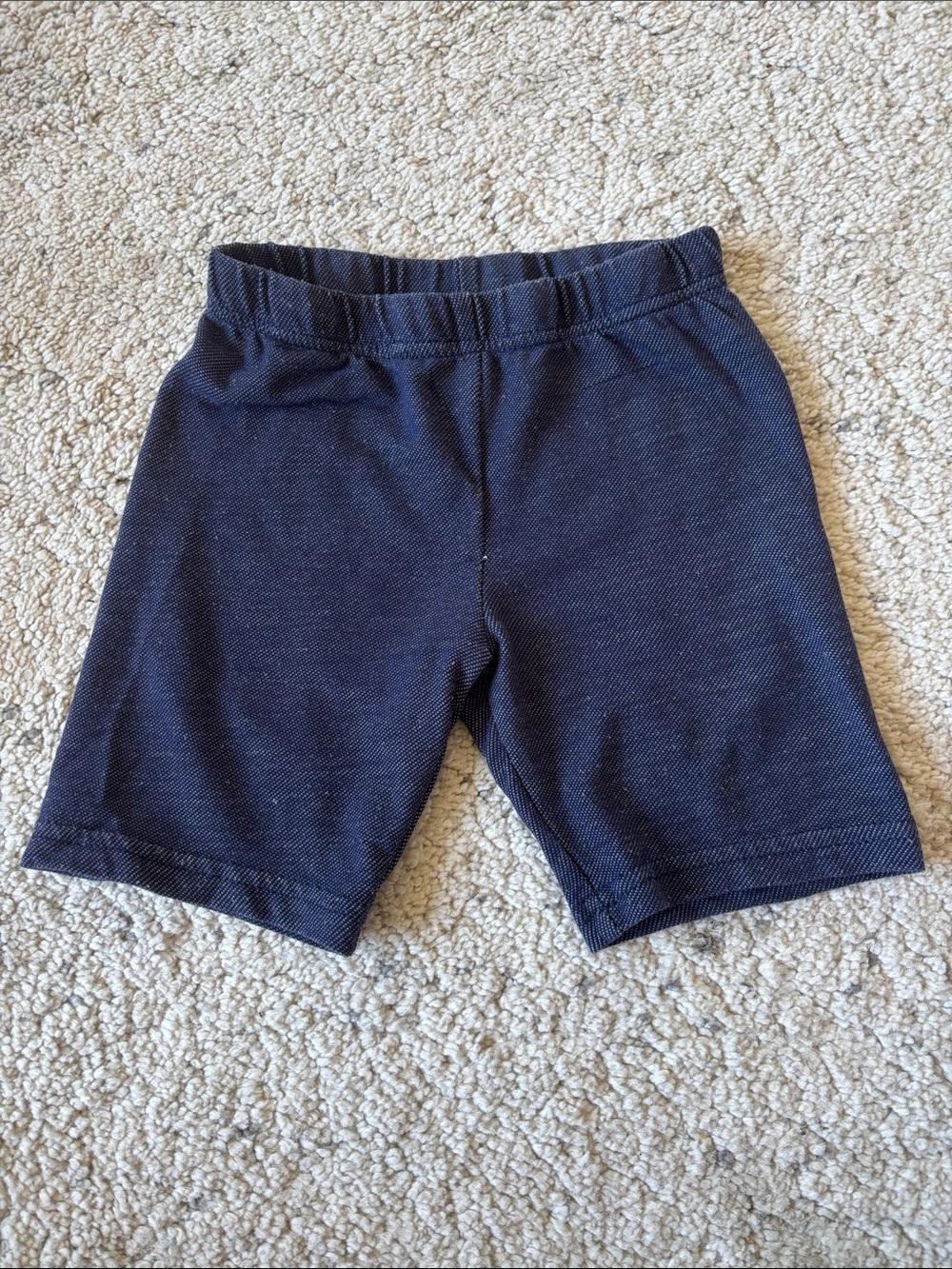 Carter's Girl’s Navy Knit Biker Shorts Kids Size 4T